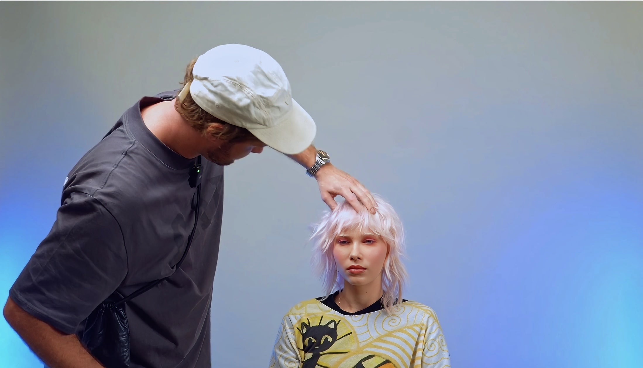 Wavy mullet - falowane męskie strzyżenie
